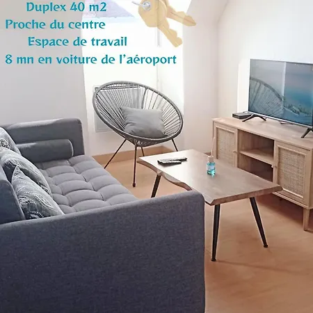 Servallhost- Duplex Proche Centre Parking Et Fibre Inclus Apartment Beauvais